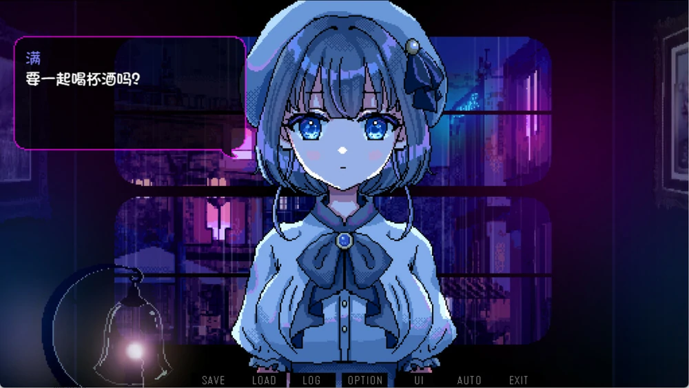 安卓+电脑【像素SLG动态】雨夜迷醉时(雨音に満ちる夜)v1.0.1 STEAM官中 步-大壮游戏