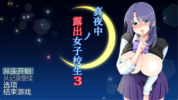 图片[1]-安卓+电脑【RPG露出】真夜中的露出女子校生1.3 骑-大壮游戏