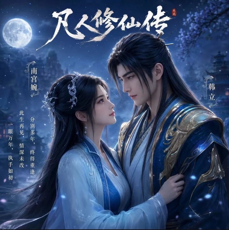 苹果+安卓+电脑【视频】凡人修仙传 南宫婉 CV中配 40分【640M】-大壮游戏