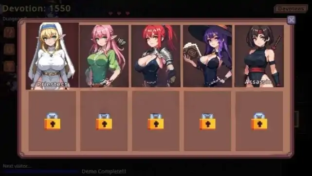 图片[2]-安卓+电脑【像素/地牢SLG/后宫/动态】地牢誓约 Dungeon Devotion v1.8c 官中+步-大壮游戏